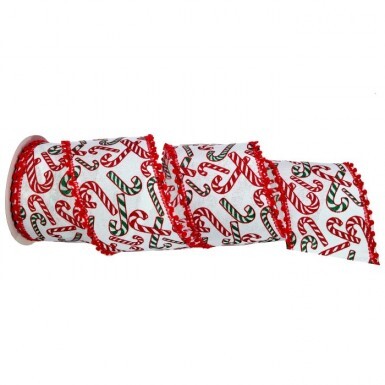 Regency 2.5 x 10 YD Christmas Playful Package Wired Ribbon in Red, Gr –  DecoratorCrafts