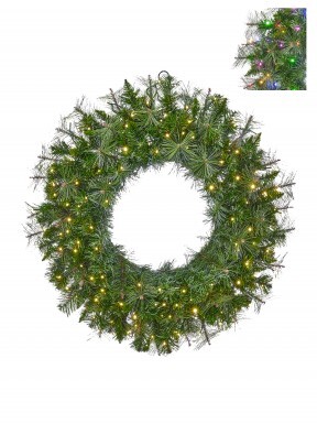 【sold】Green chic Christmasリース ◯28センチ Chirstmas Greens (PVC): Wreaths