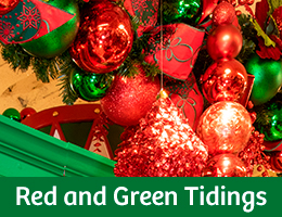 Showroom Red and Green Tidings